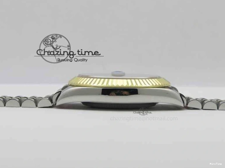 MiroTime 0501 DateJust II 41mm SS YG BP Maker Best Edition Silver Diam Dial On Jubilee Bracelet A Casual 3660